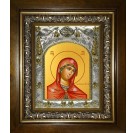 Икона освященная "Андрониковская икона Божией Матери", в киоте 20x24 см