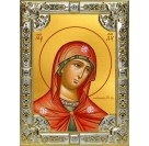 Икона освященная "Андрониковская икона Божией Матери", 18x24 см, со стразами