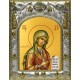 Икона освященная "Боголюбская икона Божией Матери", 14x18 см
