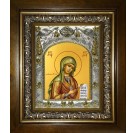 Икона освященная "Боголюбская икона Божией Матери", в киоте 20x24 см