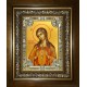 Икона освященная "В родах Помощница, икона Божией Матери", в киоте 24x30 см