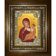 Икона освященная "Ватопедская икона Божией Матери", в киоте 24x30 см фото