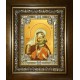 Икона освященная "Взыграние младенца, икона Божией Матери", в киоте 24x30 см