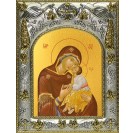Икона освященная "Влахернская икона Божией Матери", 14x18 см