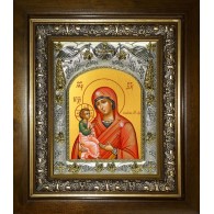 Икона освященная "Гребневская икона Божией Матери", в киоте 20x24 см фото
