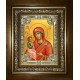 Икона освященная "Гребневская икона Божией Матери", в киоте 24x30 см