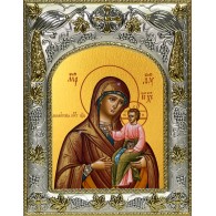 Икона освященная "Далматская икона Божией Матери", 14x18 см фото