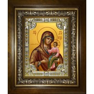Икона освященная "Далматская икона Божией Матери", в киоте 24x30 см фото