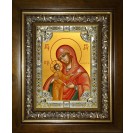 Икона освященная "Девпетерувская икона Божией Матери", в киоте 24x30 см