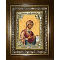 Икона освященная "Деисусная икона Божией Матери", в киоте 24x30 см фото