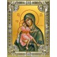 Достойно Есть, икона Божией Матери, 18x24 см, со стразами