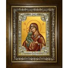 Икона освященная "Елецкая икона Божией Матери", в киоте 24x30 см