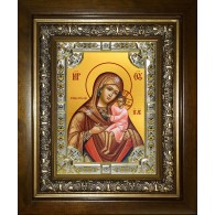 Икона освященная "Игрицкая икона Божией Матери", в киоте 24x30 см фото