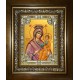 Икона освященная "Избавительница, икона Божией Матери", в киоте 24x30 см