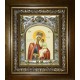 Икона освященная "Избавление от бед страждущих, икона Божией Матери", в киоте 20x24 см
