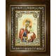 Икона освященная "Избавление от бед страждущих, икона Божией Матери", в киоте 24x30 см