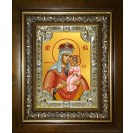 Икона освященная "Ильинская икона Божией Матери", в киоте 24x30 см