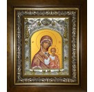 Икона освященная "Казанская икона Божией Матери", в киоте 20x24 см