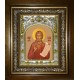 Икона освященная "Илия (Илья) Египетский", в киоте 20x24 см