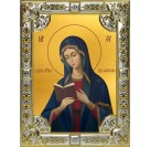 Икона освященная "Калужская икона Божией Матери", 18x24 см, со стразами