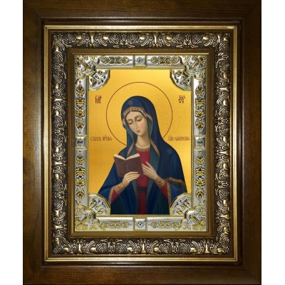 Икона освященная "Калужская икона Божией Матери", в киоте 24x30 см фото