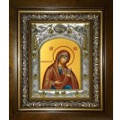 Икона освященная "Калужская икона Божией Матери", в киоте 20x24 см