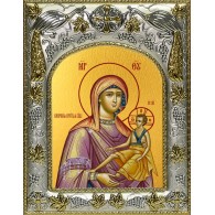 Икона освященная "Кипрская икона Божией Матери", 14x18 см фото