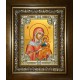 Икона освященная "Коневская икона Божией Матери", в киоте 24x30 см