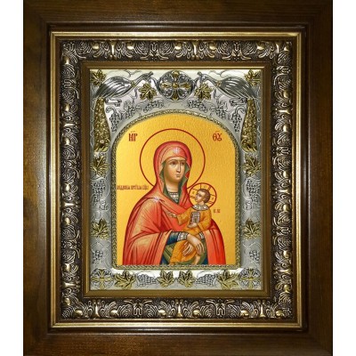 Икона освященная "Лиддская икона Божией Матери", в киоте 20x24 см фото