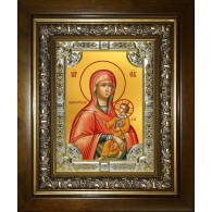 Икона освященная "Лиддская икона Божией Матери", в киоте 24x30 см фото