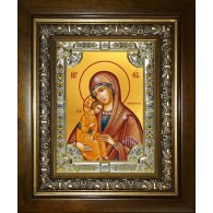 Икона освященная "Миасинская икона Божией Матери", в киоте 24x30 см фото