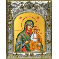 Икона освященная "Милостивая икона Божией Матери", 14x18 см фото