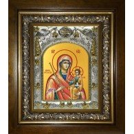Икона освященная "Минская икона Божией Матери", в киоте 20x24 см фото