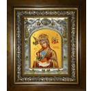 Икона освященная "Млекопитательница, икона Божией Матери", в киоте 20x24 см