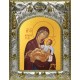 Икона освященная "Муромская икона Божией Матери", 14x18 см