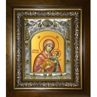 Икона освященная "Муромская икона Божией Матери", в киоте 20x24 см фото