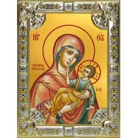 Икона освященная "Муромская икона Божией Матери", 18x24 см, со стразами фото
