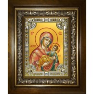 Икона освященная "Муромская икона Божией Матери", в киоте 24x30 см фото