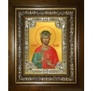Икона освященная "Святослав Святой князь Юрьевский Владимирский", в киоте 24x30 см