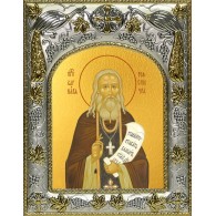 Икона освященная "Варнава Гефсиманский преподобный", 14x18 см, купить фото