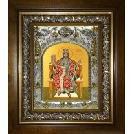 Икона освященная "Великий Архирей", в киоте 20x24 см фото