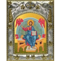 Икона освященная "Спас в Силах", 14x18 см фото