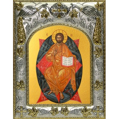 Икона освященная "Спас в Силах", 14x18 см фото