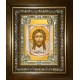 Икона освященная "Спас Нерукотворный", в киоте 24x30 см