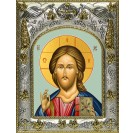 Икона освященная "Господь Вседержитель", 14x18 см
