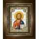Икона освященная "Господь Вседержитель", в киоте 24x30 см