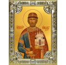 Икона освященная "Ярослав Мудрый", 18x24 см, со стразами