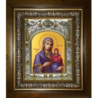 Икона освященная "Анна, мать Пресвятой Богородицы, праведная", в киоте 20x24 см фото