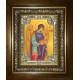 Икона освященная "Иегудиил Архангел", в киоте 24x30 см
