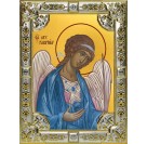 Икона освященная "Гавриил Архангел", 18x24 см со стразами арт.245814